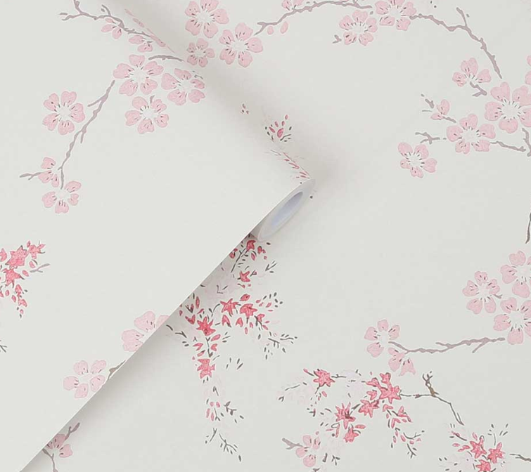 壁紙 ローラアシュレイ 113388 Oriental Blossom 桜