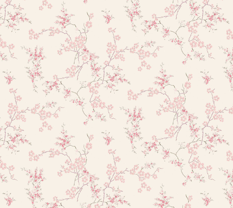 壁紙 ローラアシュレイ 113388 Oriental Blossom 桜