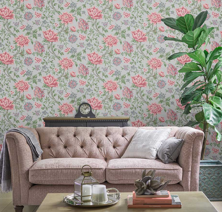 壁紙 ローラアシュレイ 113408 Tapestry Floral タペストリー フローラル