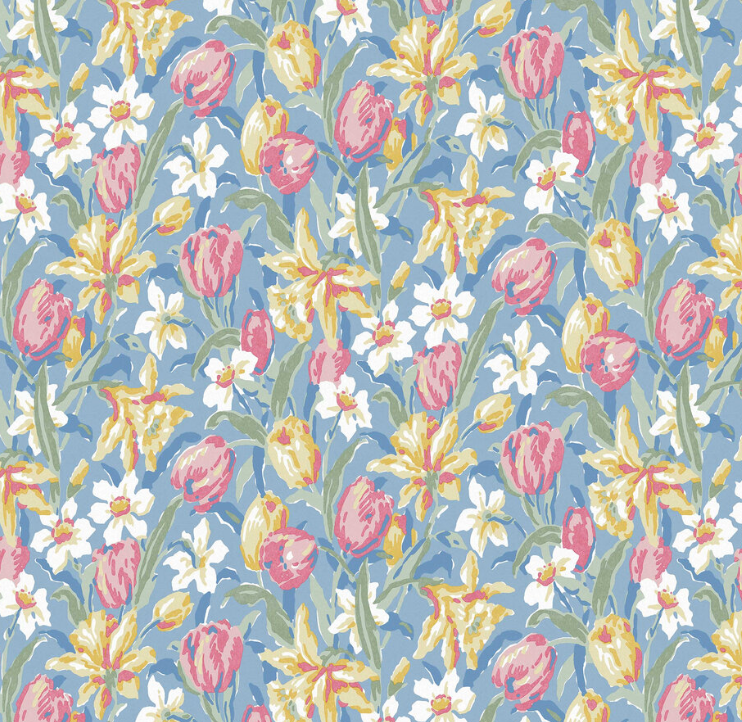 壁紙 ローラアシュレイ 119847 Tulips チューリップ