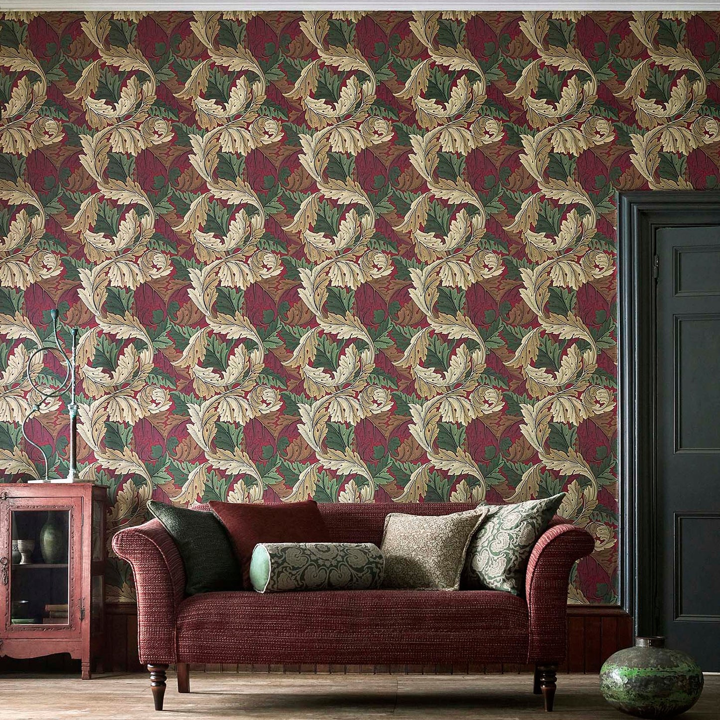 壁紙 Acanthus アカンサス 品番:216439,216440,216441,216442 MORRIS ARCHIVE IV