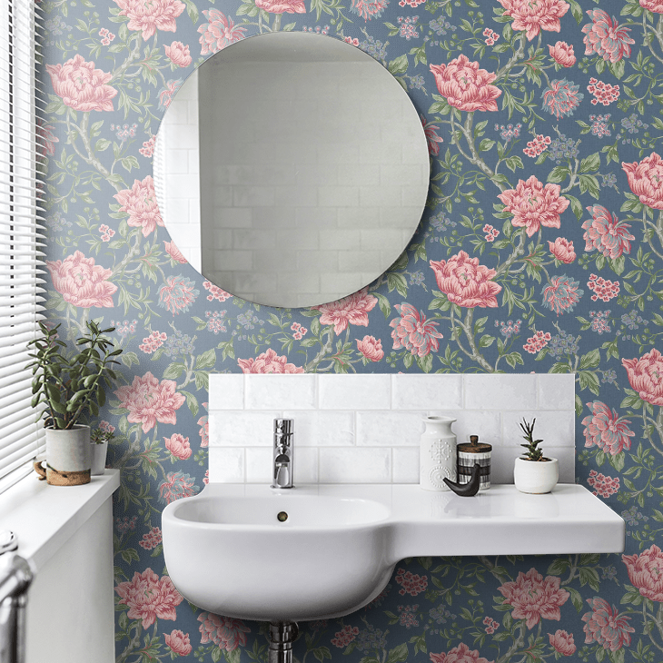 壁紙 ローラアシュレイ 113407 Tapestry Floral タペストリー フローラル
