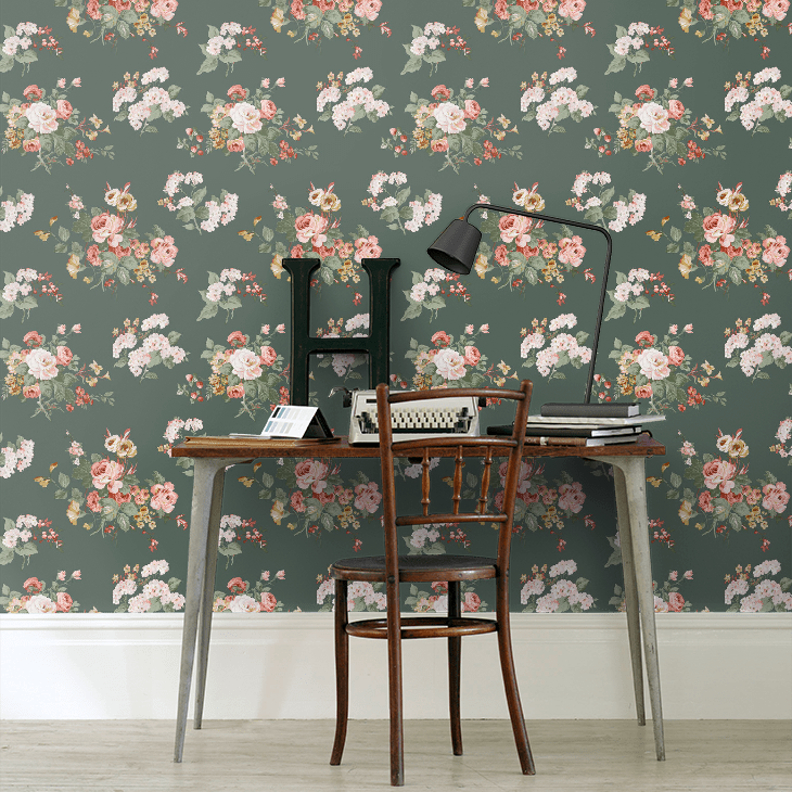 壁紙 ローラアシュレイ 114896 Rosemore ローズモア