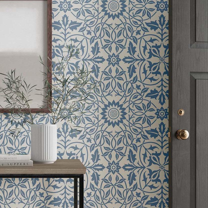 ウィリアム モリス 壁紙 St James Ceiling セント・ジェームス SIMPLY MORRIS 品番:217077,217078,217079