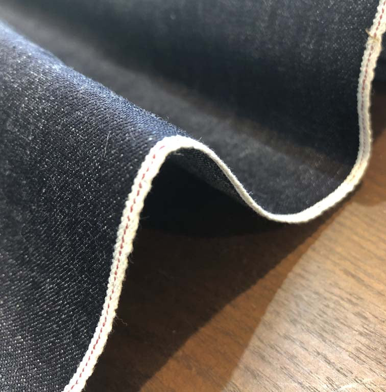 カーテン デニム おしゃれ プレーンシェード セルヴィッチ デニム denim 井原 デニム 岡山 本物のデニム 青 ブルー ジーンズ