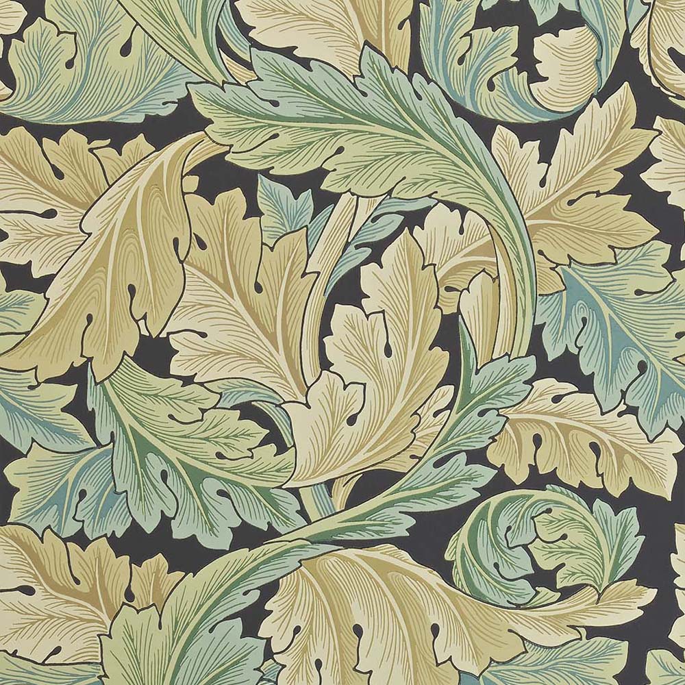 壁紙 Acanthus アカンサス 品番:212550,212551,212552,212554 Morris Archive Collections Ⅱ
