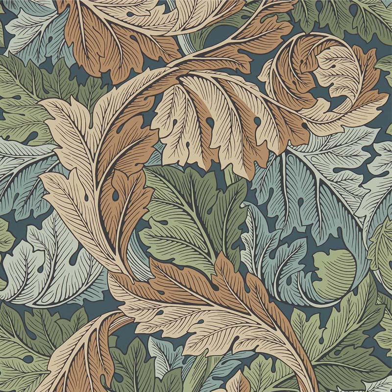 壁紙 Acanthus アカンサス 品番:216439,216440,216441,216442 MORRIS ARCHIVE IV