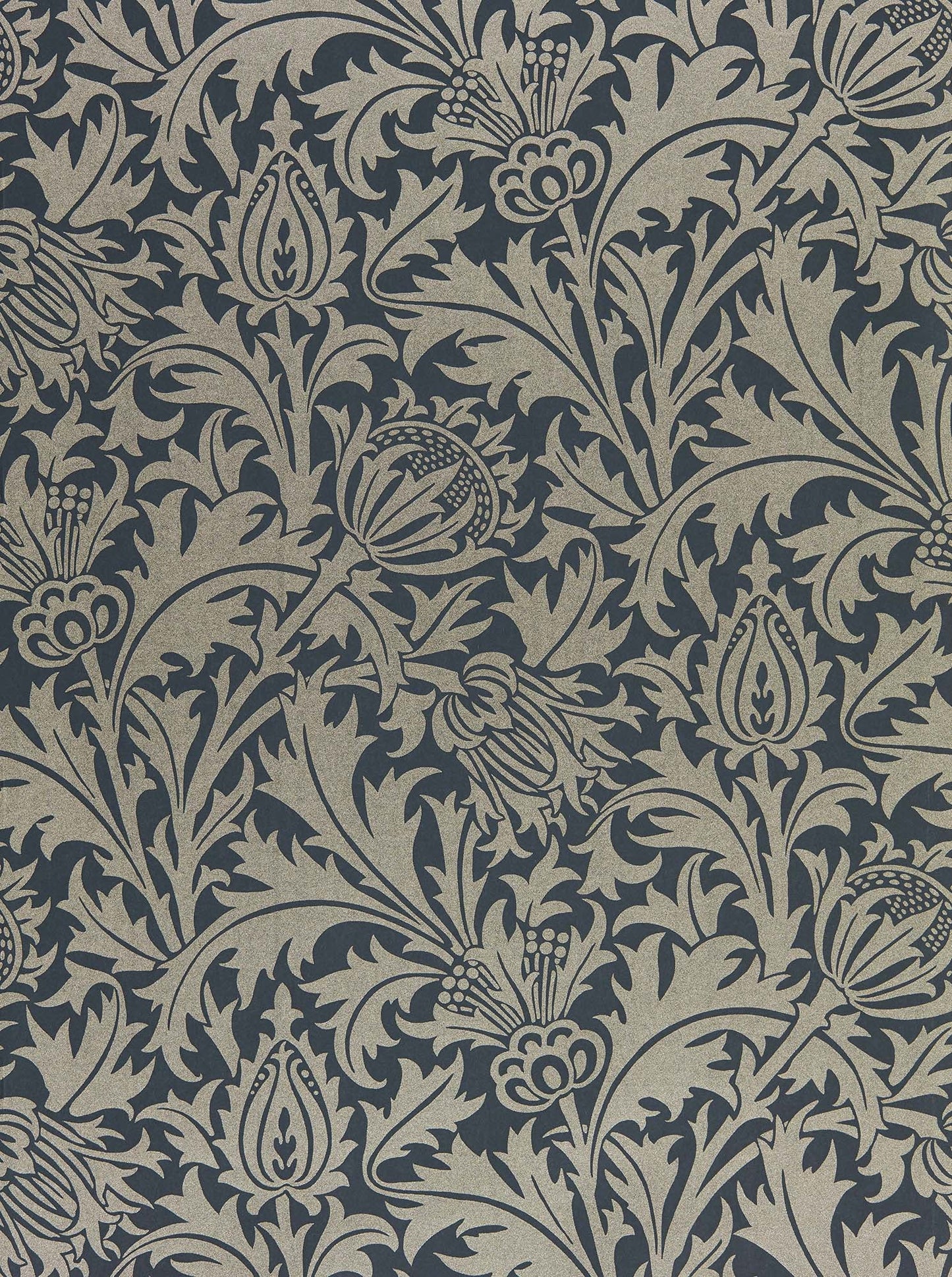 ウィリアム モリス 壁紙 Pure Thistle 品番:216549,216550,216551,216552 PURE MORRIS NORTH