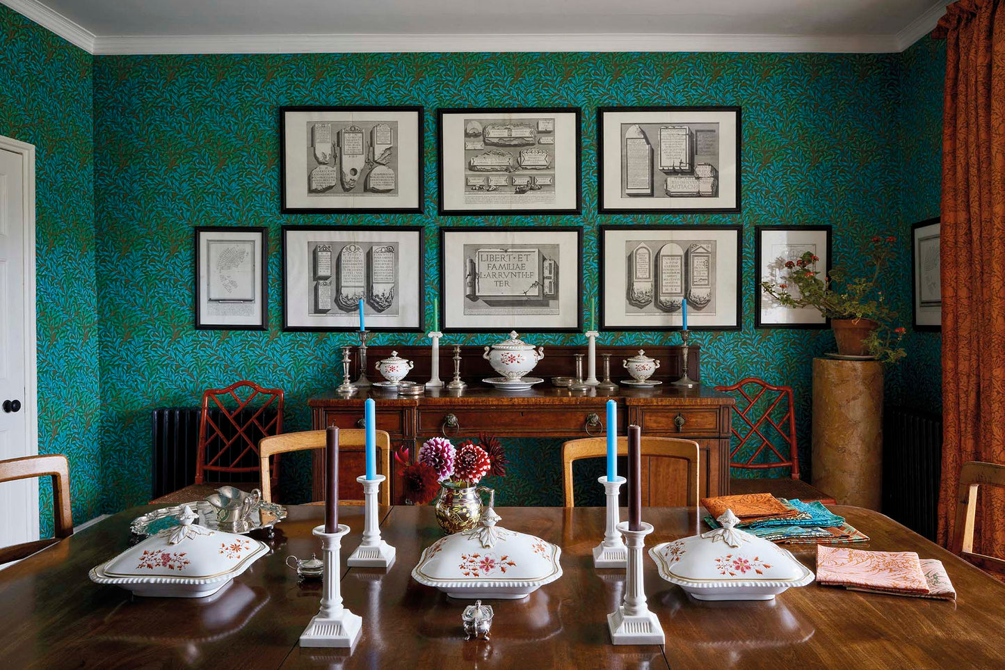 壁紙 Willow Bough QUEEN SQUARE 品番:216948,216949,216950,216951,216952