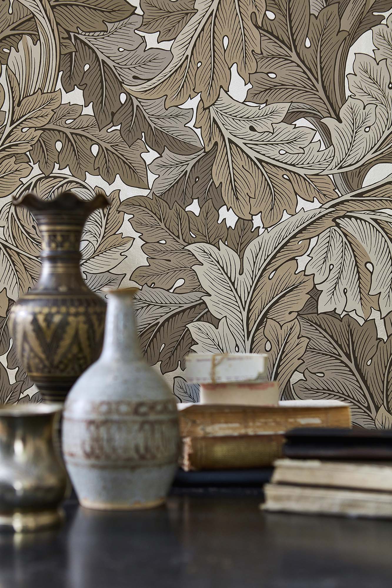 壁紙 Acanthus アカンサス 品番:216439,216440,216441,216442 MORRIS ARCHIVE IV