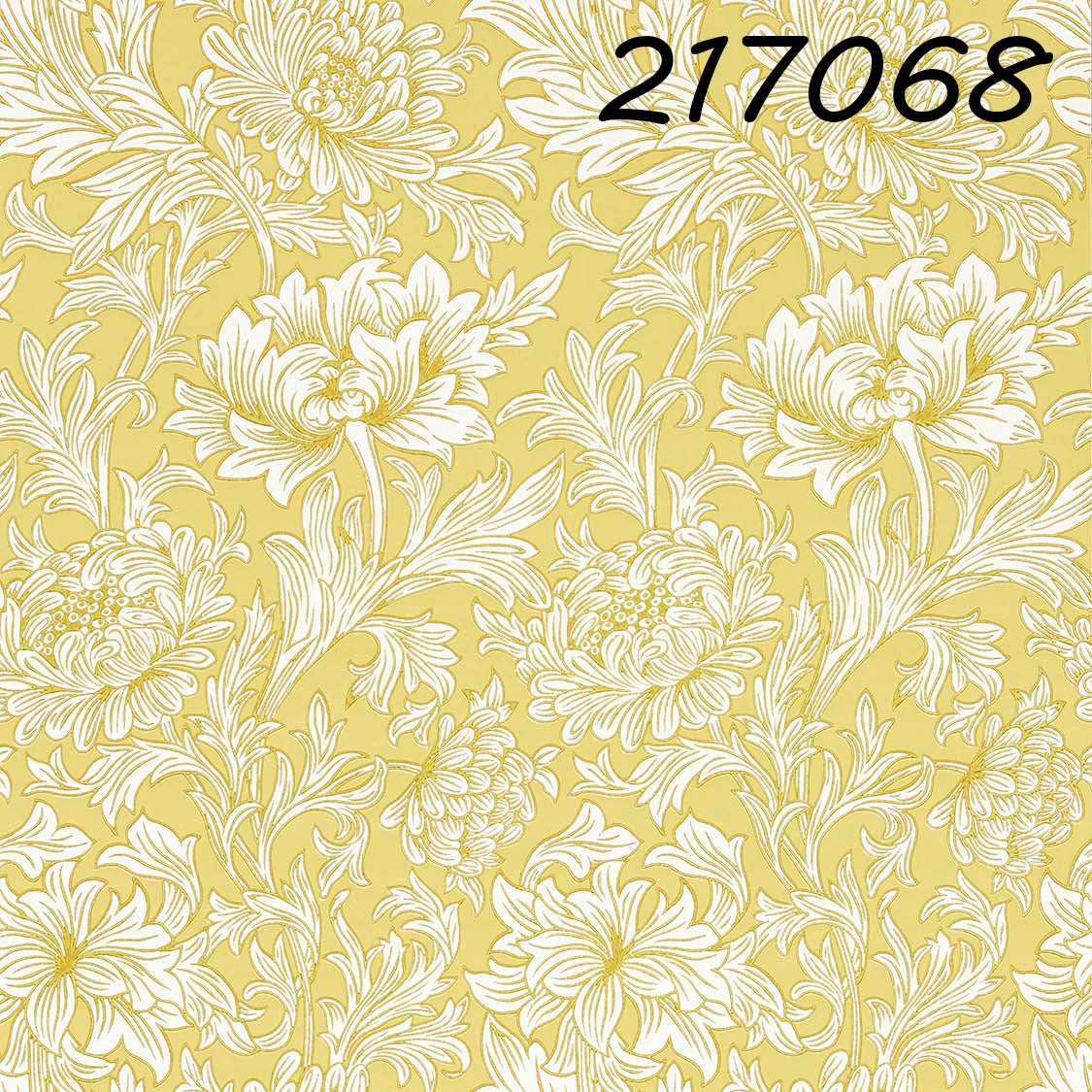 ウィリアム モリス 壁紙 Chrysanthemum Toile SIMPLY MORRIS 品番:217068,217069,217070