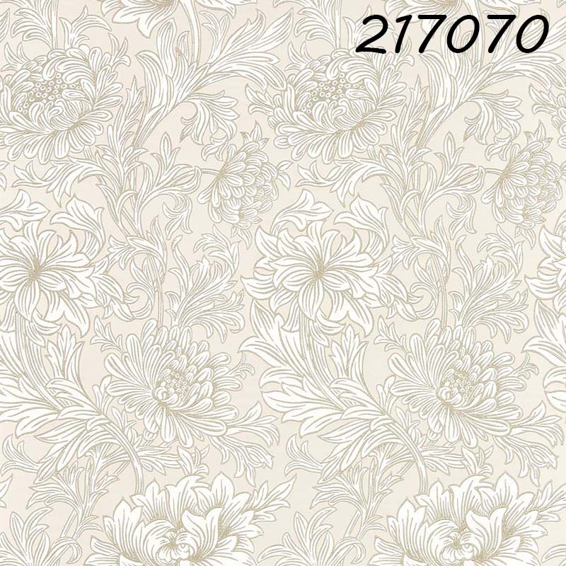 ウィリアム モリス 壁紙 Chrysanthemum Toile SIMPLY MORRIS 品番:217068,217069,217070