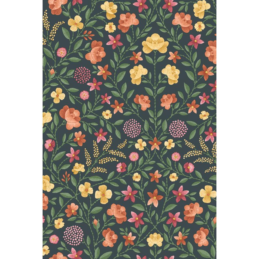 花柄 刺繍風 小花柄 19世紀のドレス かわいい Cole＆Son コール&サン 貼り換え リノベ DIY 自分で 不織布 テシード 短納期