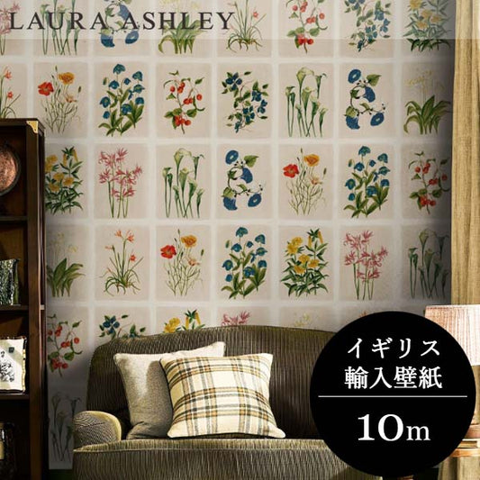 壁紙 ローラアシュレイ 143334 Pershore Postcards パーショアのポストカード