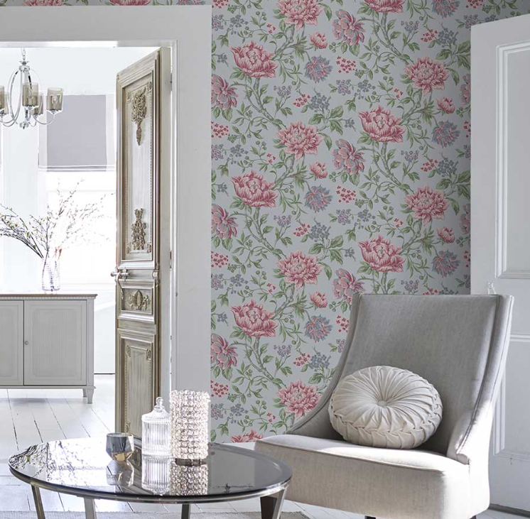 カットサンプル 壁紙 ローラアシュレイ サイズ約B5～A4