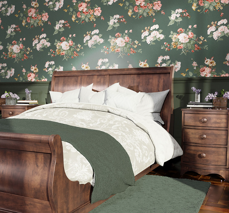 カットサンプル 壁紙 ローラアシュレイ サイズ約B5～A4