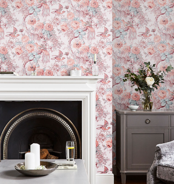 カットサンプル 壁紙 ローラアシュレイ サイズ約B5～A4