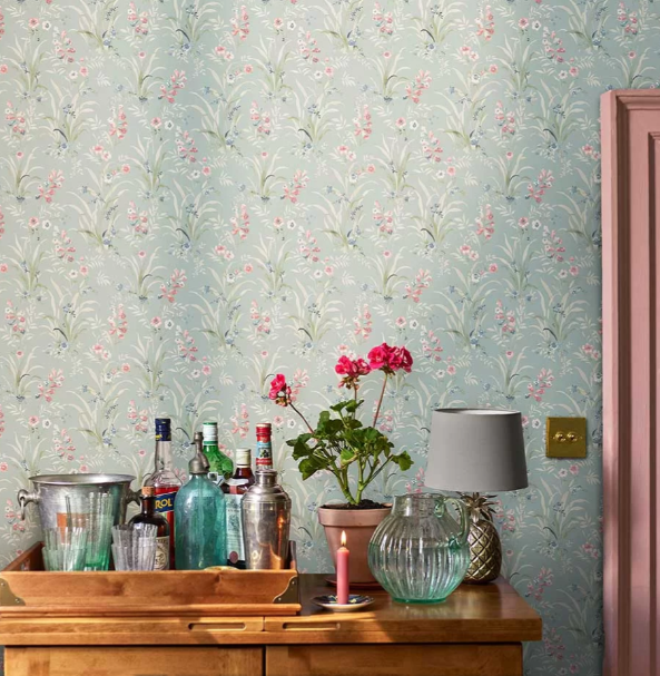 カットサンプル 壁紙 ローラアシュレイ サイズ約B5～A4