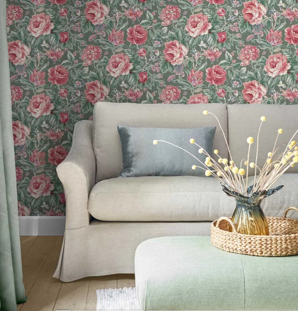 壁紙 ローラアシュレイ 122754 Wild Roses ワイルドローズ – interiorkawai 壁紙 ローラアシュレイ 122754 Wild Roses ワイルドローズ – interiorkawai