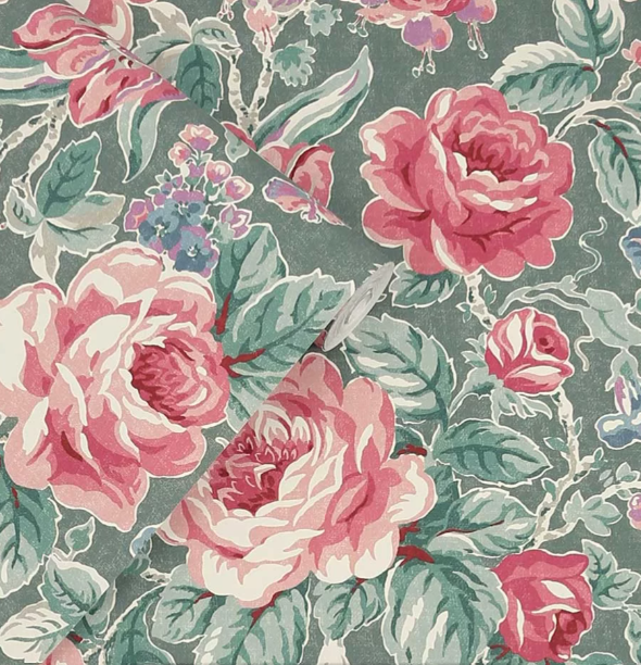 壁紙 ローラアシュレイ 122754 Wild Roses ワイルドローズ – interiorkawai 壁紙 ローラアシュレイ 122754 Wild Roses ワイルドローズ – interiorkawai