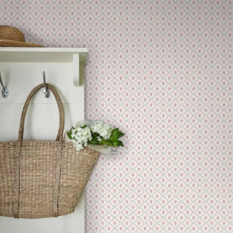 カットサンプル 壁紙 ローラアシュレイ サイズ約B5～A4