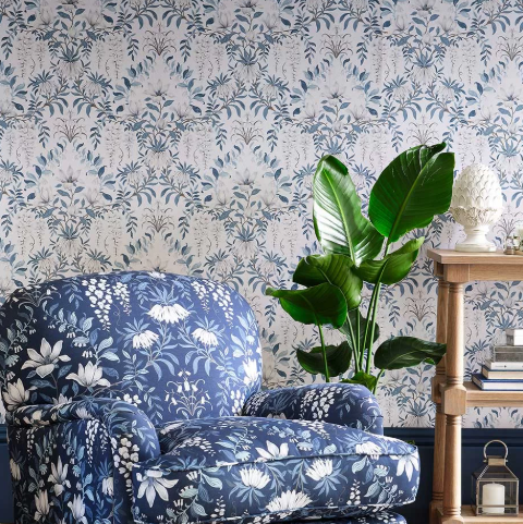 カットサンプル 壁紙 ローラアシュレイ サイズ約B5～A4