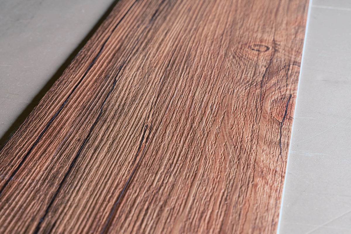 床材 フロアタイル デコウッド DECO-WOOD 22枚入 約2畳 シール付き 簡単 DIY 粘着床材 木目調