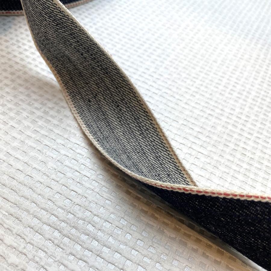 セルヴィッチ デニム リボン 赤耳 手芸 ハンドメイド 40mm幅 50cm単位