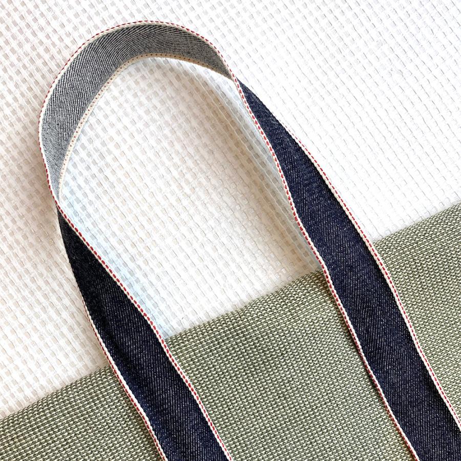 セルヴィッチ デニム リボン 赤耳 手芸 ハンドメイド 30mm幅 50cm単位