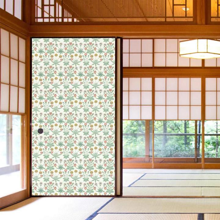 【送料無料】ウィリアムモリス柄 ふすま紙 97cm×2ｍ 2枚 デイジー