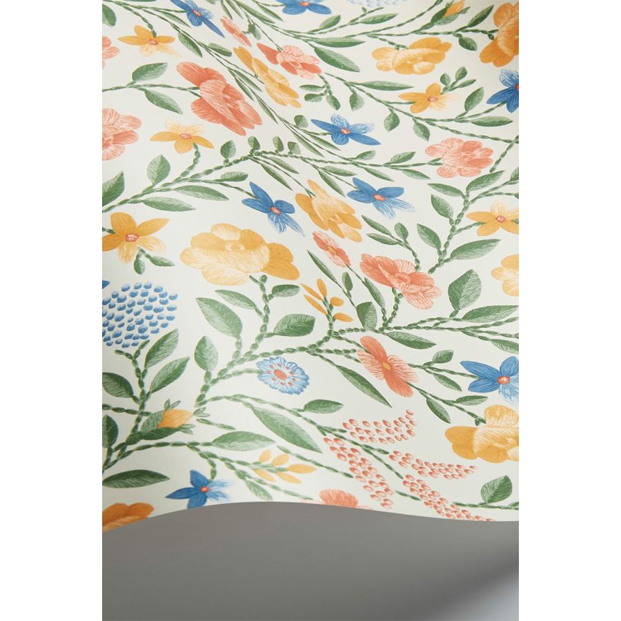 花柄 刺繍風 小花柄 19世紀のドレス かわいい Cole＆Son コール&サン 貼り換え リノベ DIY 自分で 不織布 テシード 短納期