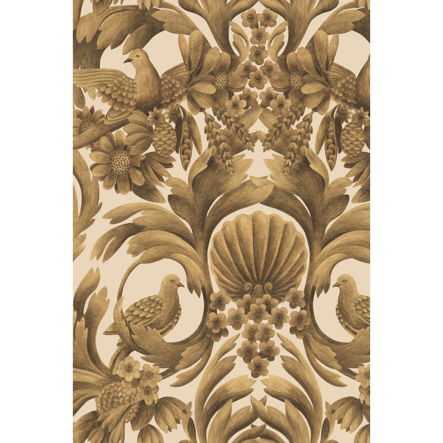 17世紀の彫刻家のデザイン 装飾的 華やか ホテル バー ラウンジ Cole＆Son コール&サン 貼り換え リノベ DIY 自分で 不織布 テシード 短納期
