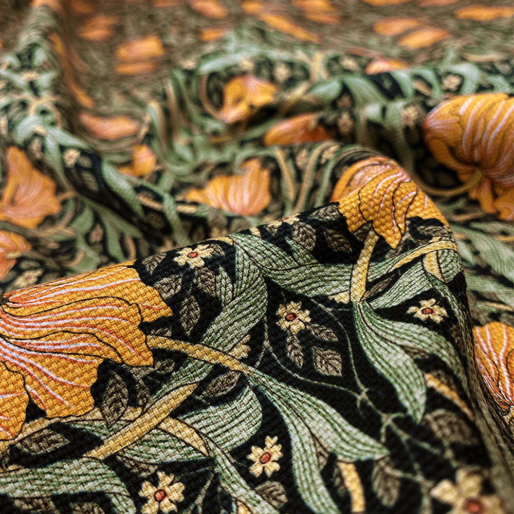 生地 オックス 布 ピンパーネル ピンパネル ルリハコベ 1m単位