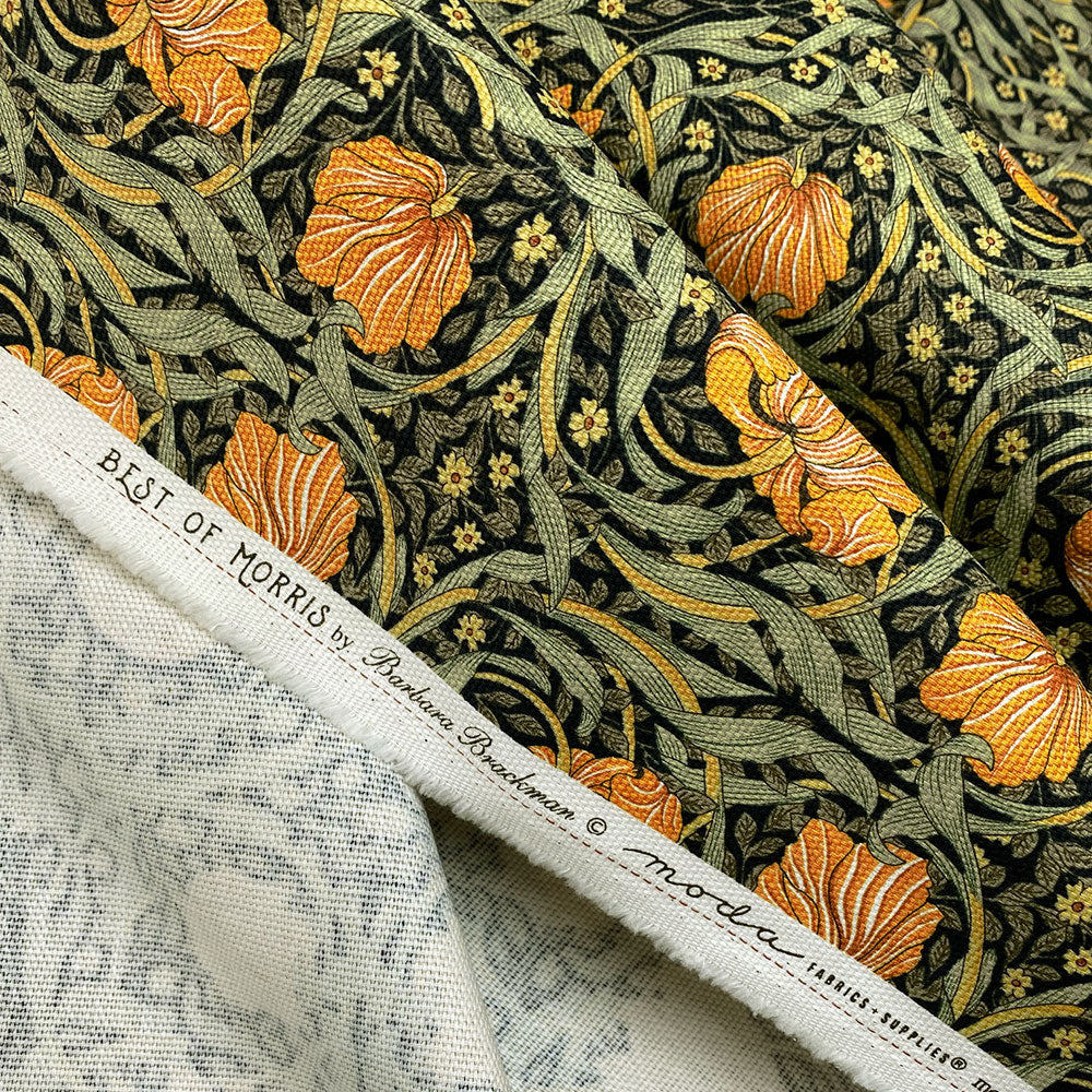 生地 オックス 布 ピンパーネル ピンパネル ルリハコベ 1m単位