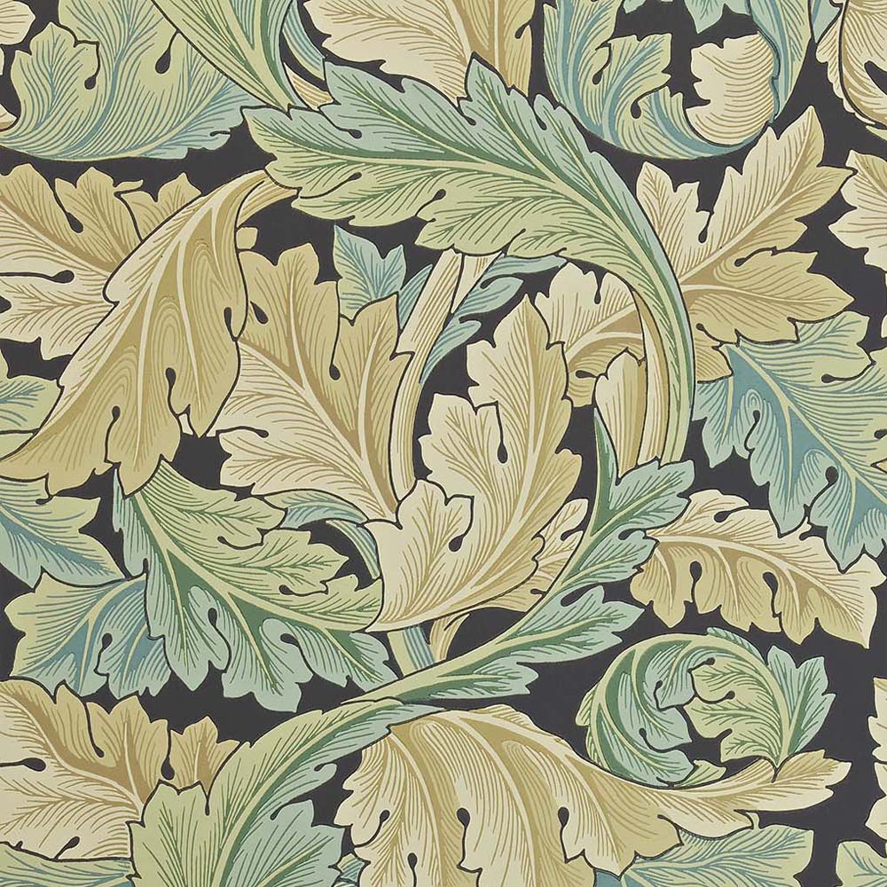 壁紙 Acanthus アカンサス 品番：212550,212551,212552,212554  Morris Archive Collections Ⅱ