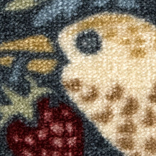 画像をギャラリービューアに読み込む, ラグ モリスクロニクルズ カーペット サンゲツ ウィリアムモリス いちご泥棒 ストロベリーシーフ 敷物 絨毯  ボタニカル 140cm×200cm 高級
