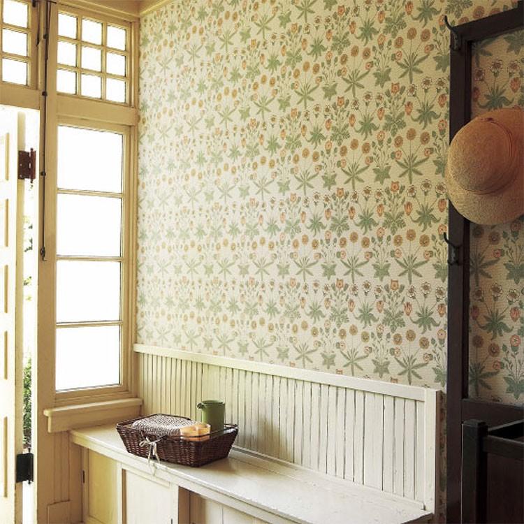 壁紙 ウィリアムモリス ブラックトーン William Morris ぬくい 輸入壁紙