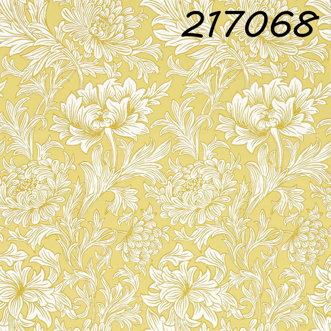 ウィリアム モリス 壁紙 Chrysanthemum Toile  SIMPLY MORRIS 品番：217068,217069,217070